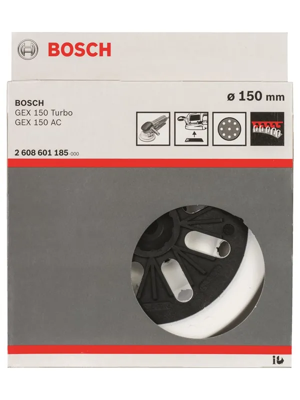 Bosch Slipetallerken Middels hard, 150 mm