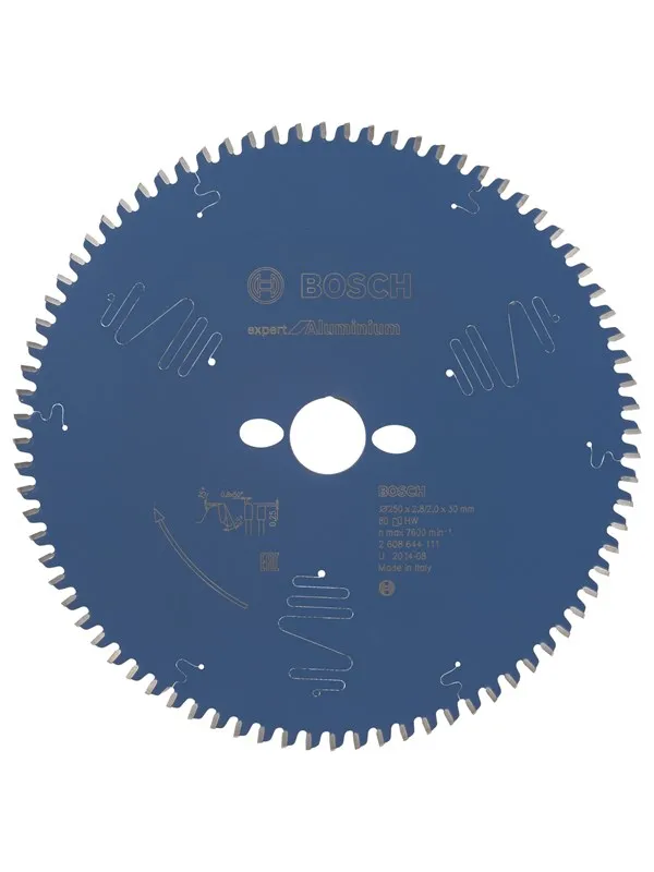 Bosch Sirkelsagblad Expert for Aluminium 250 x 30 x 2,8 mm, 80