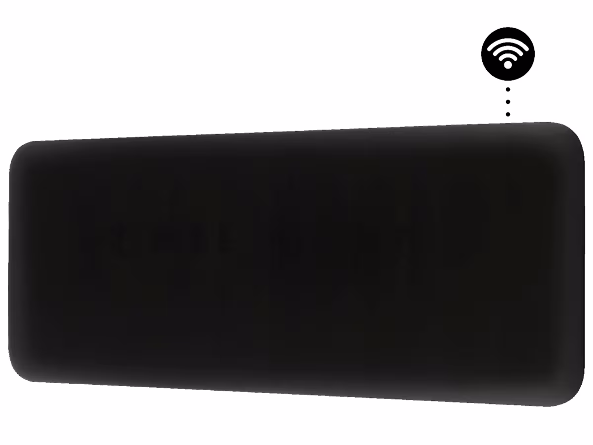 Mill Invisible Smart Wi-Fi Gen4 panelovn PA1300WIFI4BLACK (sort)