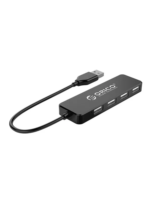 ORICO FL01 USB-A Hub Docking Station 4x USB-A 2.0 - Black USB-hub - USB 2.0 - 4 porter - Svart