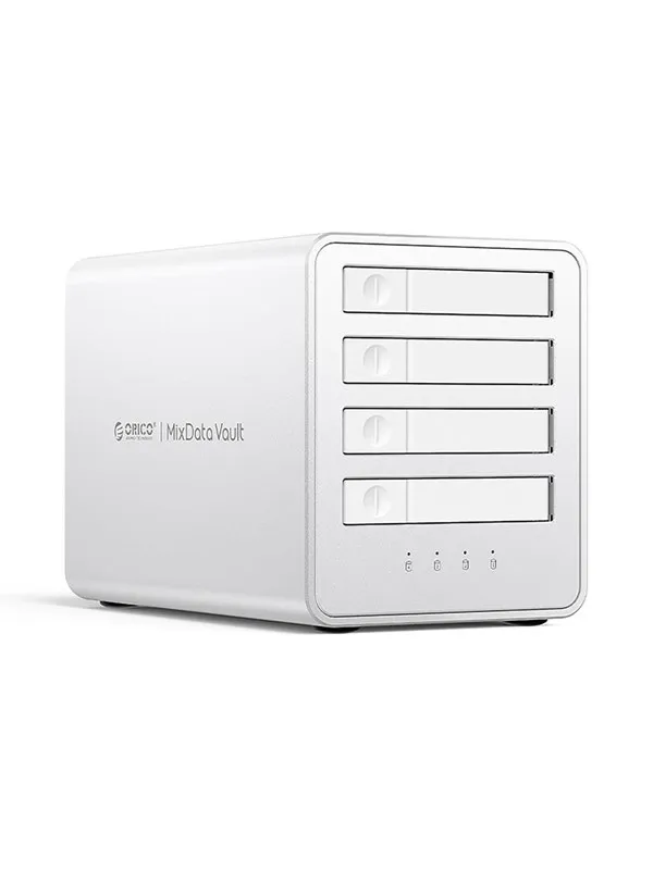 ORICO 8848RC3 DAS Series 4-bay 2.5" HDD/SSD/M.2 SATA/mSATA Disk Array - White - NAS-Server
