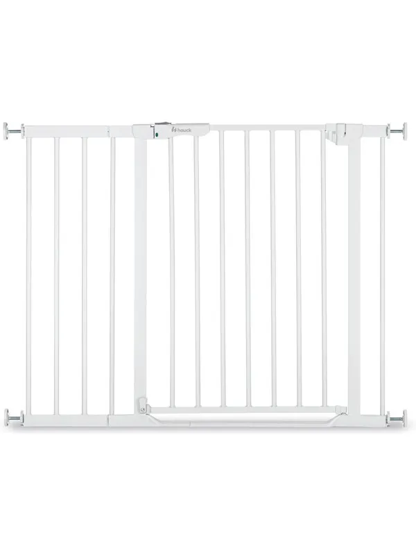 Hauck Clear Step Autoclose 2 security gate 75 - 80 cm white + 21 cm extension piece