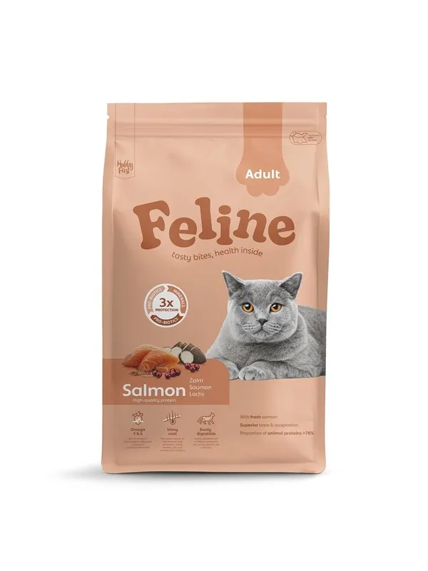 Hobby First Feline Adult Salmon 4.5 kg