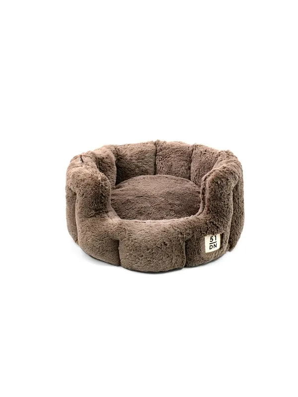 51 Degrees North 51 - Supersoft - Round Softbed - Dark Brown - M: 5