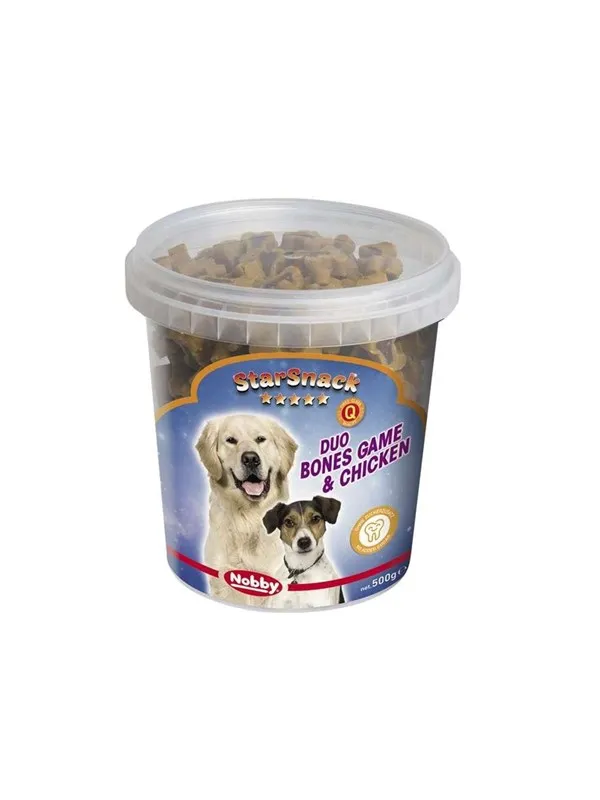 StarSnack Duo Bones Game & Chicken Karton - 10 kg
