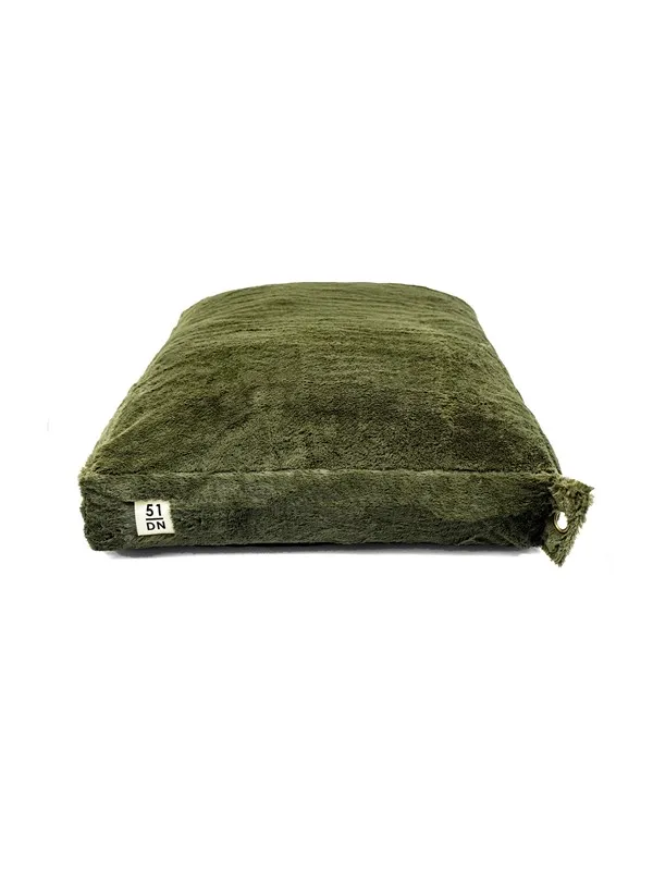 51 Degrees North 51 - Supersoft - Boxpillow - Dark Green - L: 115x8