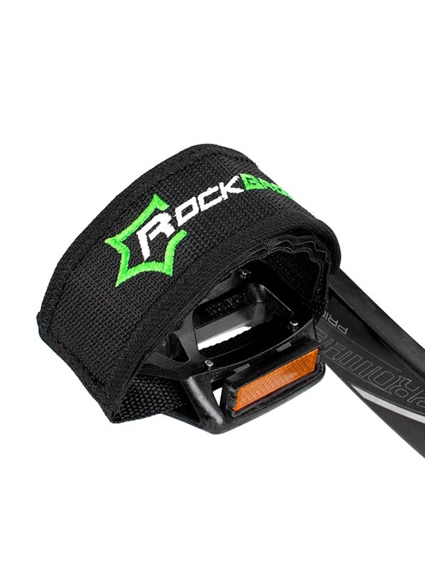 Rockbros GZT1001BK Bicycle Pedal Straps 2 pcs - Black