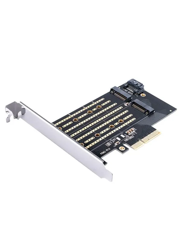 ORICO PDM2 PCI-E 3.0 x4 Expansion Card for M.2 NVMe and SATA Drives - Black