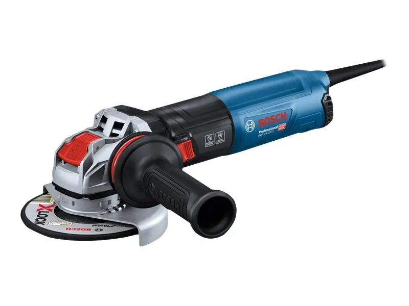 Bosch GWX 14-125 S PROFESSIONAL ANGLE GRINDER WITH X-LOCK