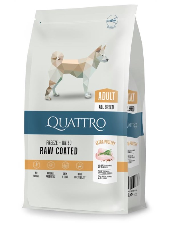Quattro All Breed with Poultry Adult 12kg