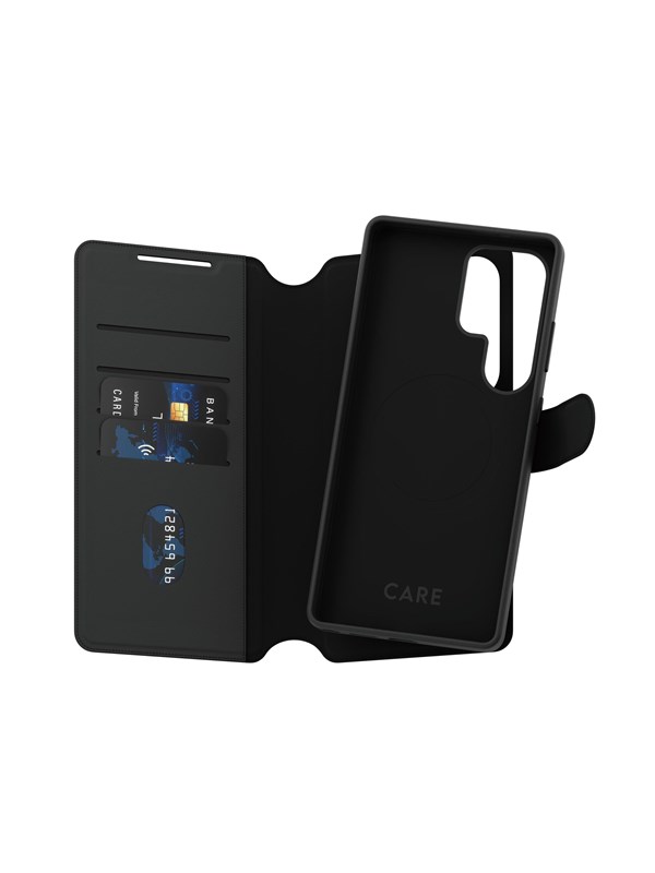 CARE by PanzerGlass Feature Case Tango Two-in-One Wallet w. QI Compatible Samsung Galaxy S25 Ultra