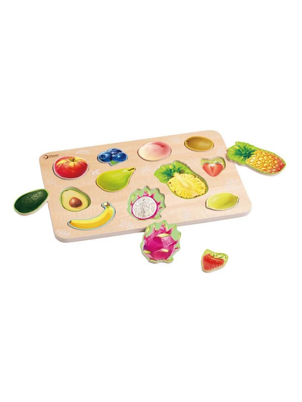 Classic World Wooden Puzzle Fruit - 11 pcs. Tre