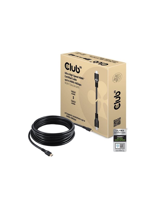 Club 3D HDMI cable - 7.5 m