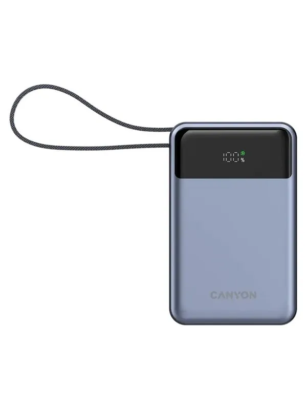 Canyon OnPower 600 20.000 mAh PD65W Powerbank, Mør - 20000 mAh