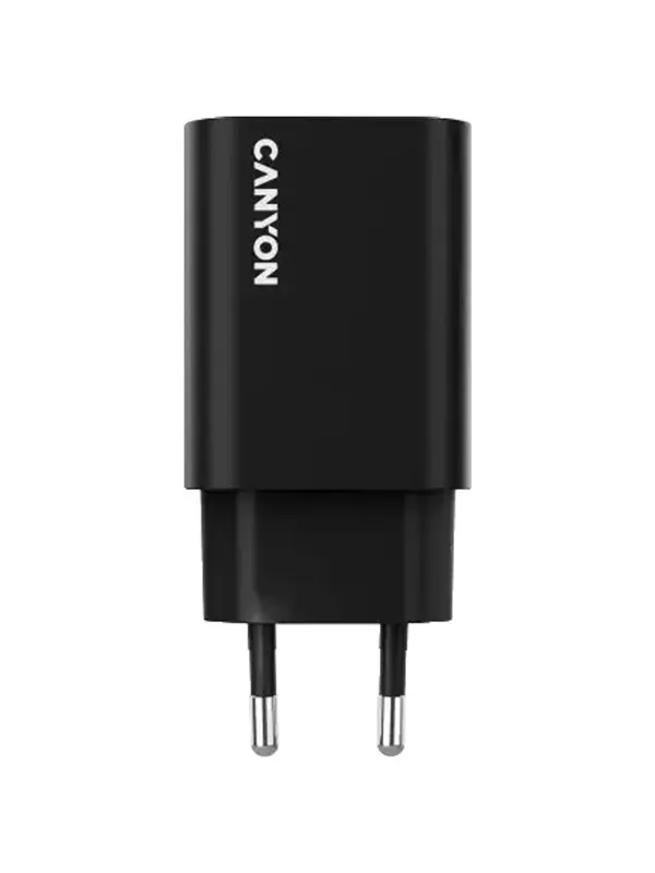 Canyon OnCharge 30W USB-C PD-lader, Svart