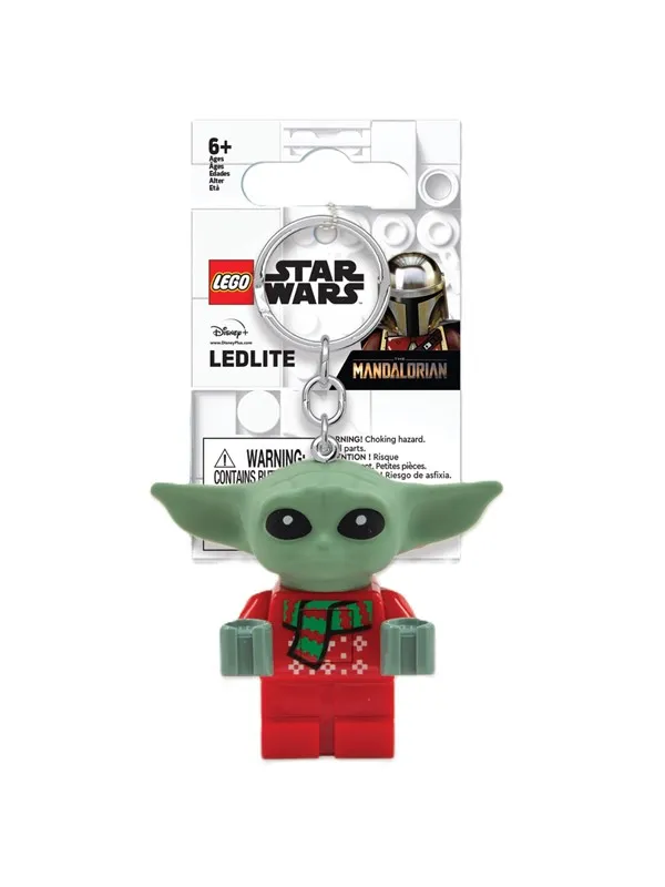 Euromic LEGO® Star Wars™ Grogu™ Ugly Christmas Sweater Keychain Light