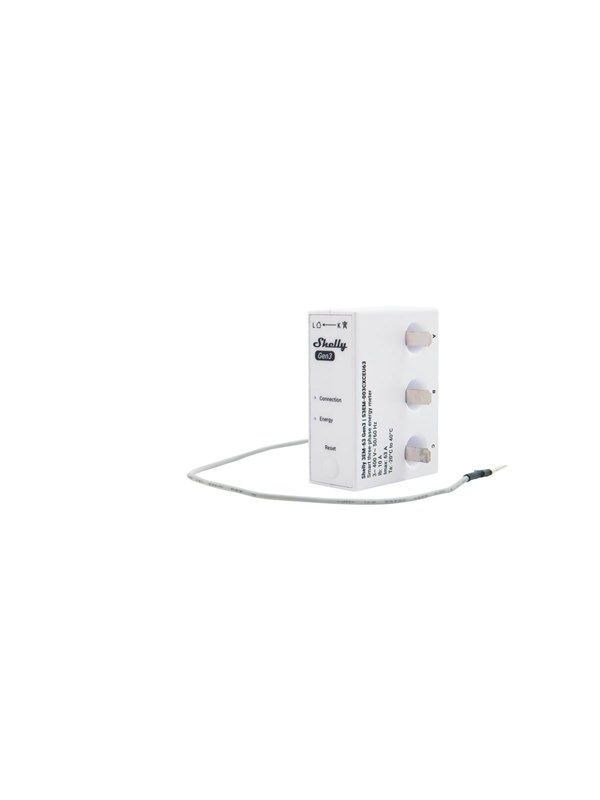 Shelly 3EM-63T Gen3 (flat terminal model) - WiFi 3-phase energy meter 63A