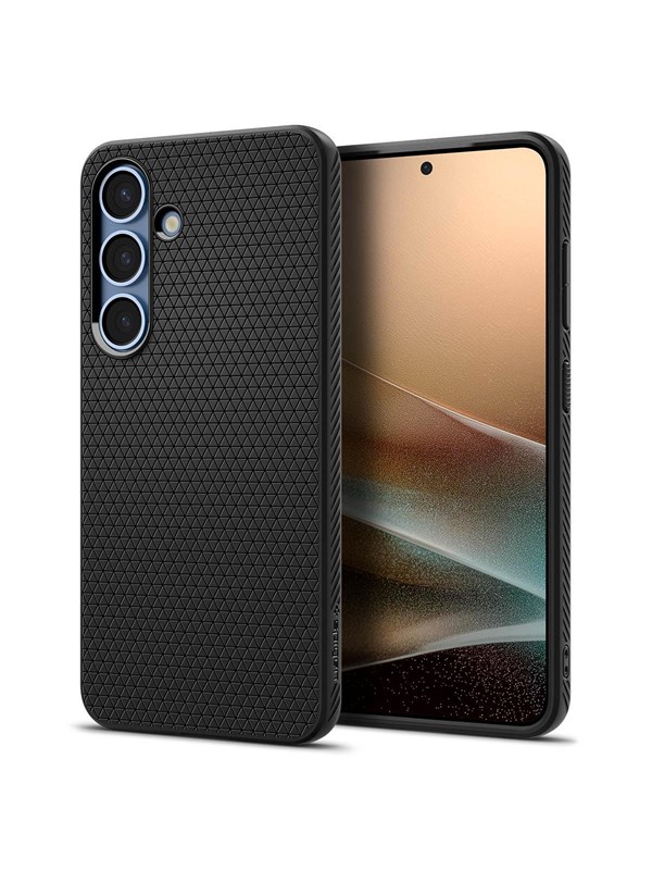 Spigen Liquid Air - matte black - Samsung Galaxy S25+