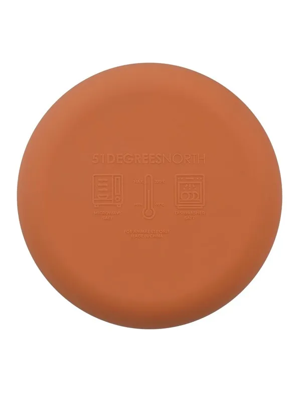 51 Degrees North 51 - Sili Bowl - Cat Bowl - Terracotta - 300ml
