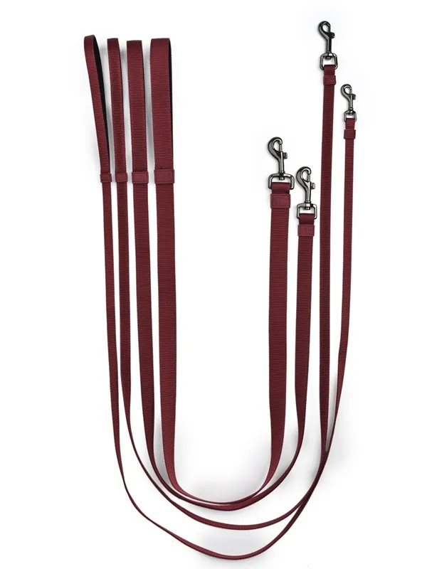 51 Degrees North 51 - Wanderful - Leash - Nylon - Flat - Burgundy