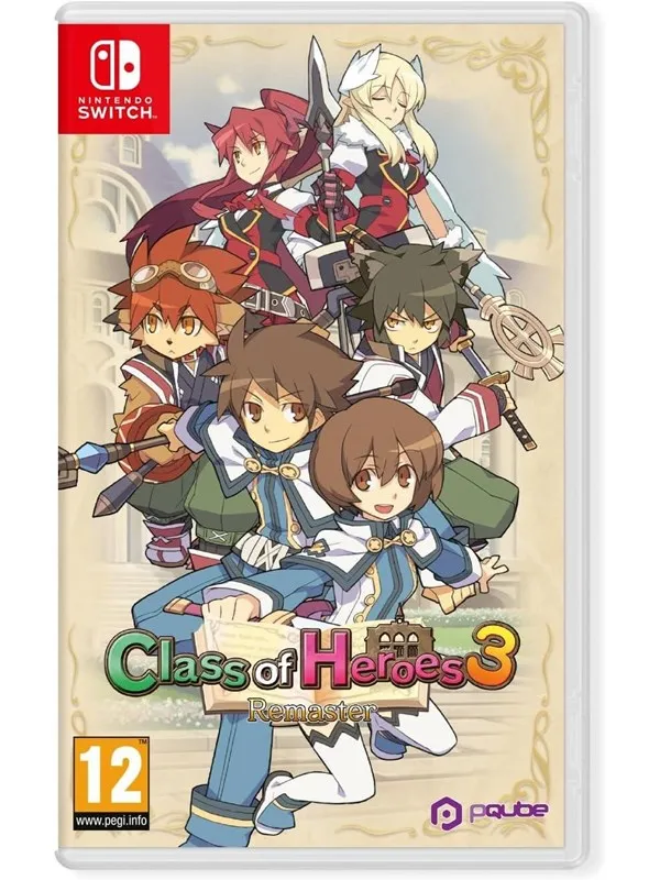 Class of Heroes 3: Remaster - Nintendo Switch - RPG