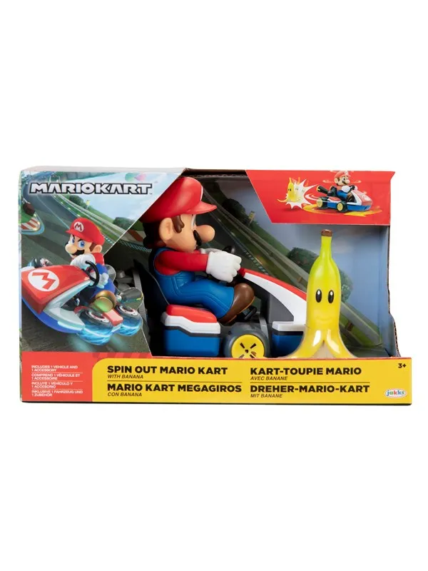 Super Mario Spin Out Mario Kart