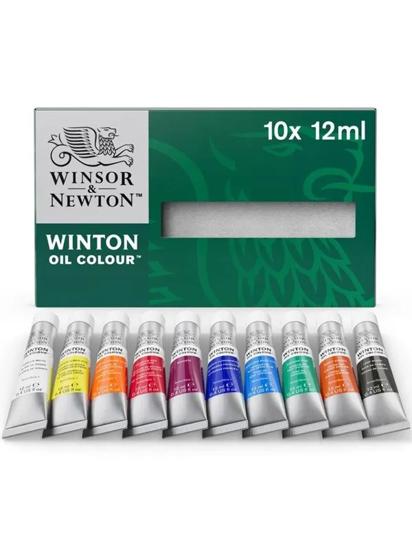 Winsor & Newton Winton Oil Colour Tube Set (10 x 21 ml)