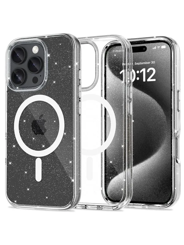 Tech-Protect FlexAir Hybrid MagSafe Case for iPhone 16 Pro - Clear