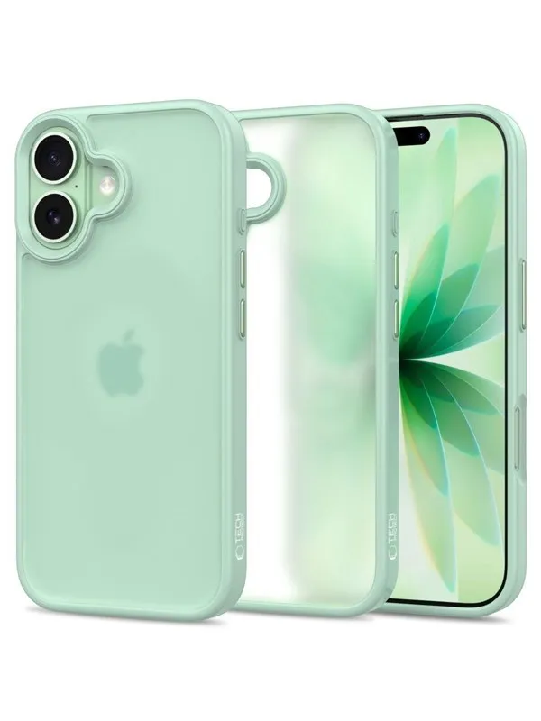 Tech-Protect MagMat Case for iPhone 17 - Green