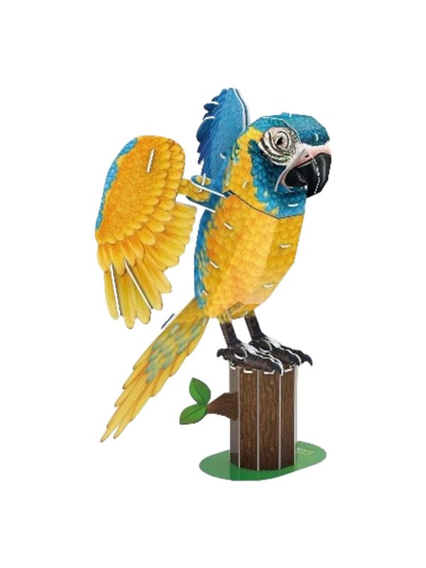 Cubic Fun 3D Puzzle National Geographic Macaw 94pcs. 3D Puslespill