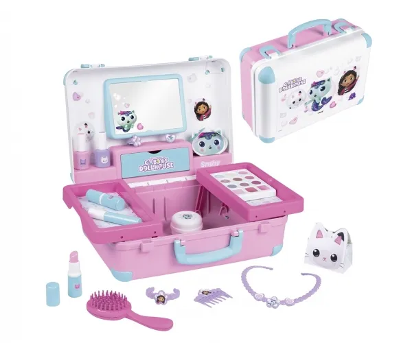 Gabby's Dollhouse Gabbys Dukkehus Sminkeveske med Speil