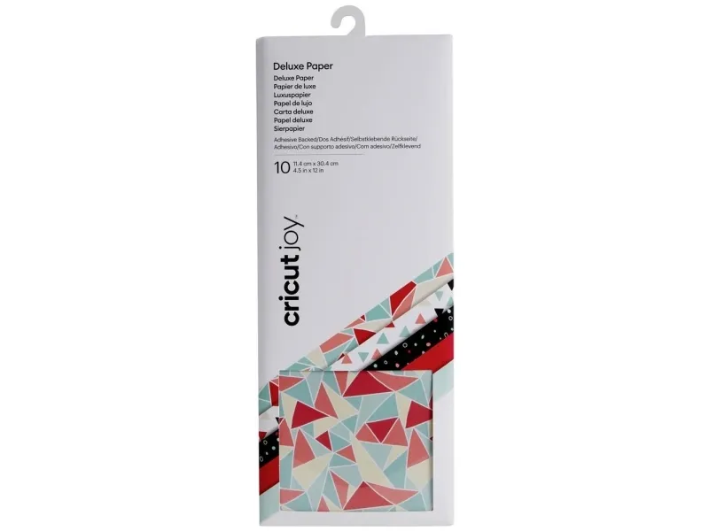 Cricut Joy Adhesive Backed Deluxe Paper 11.5x30.5c