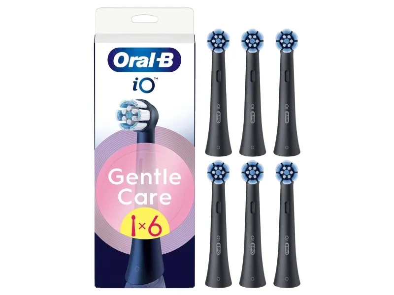 Oral-B Børstehoder Gentle Care Black - 6 stk.