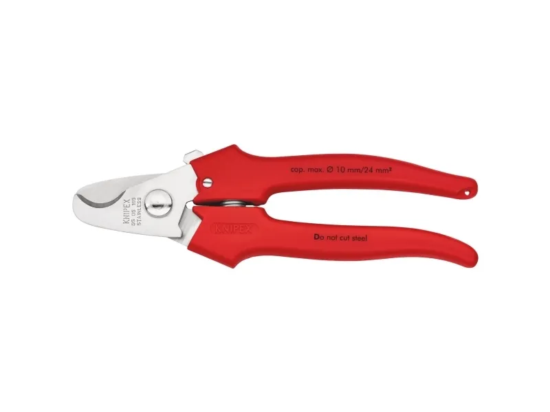 KNIPEX Kabelsakser, Grep sprøytet med kunststoff
