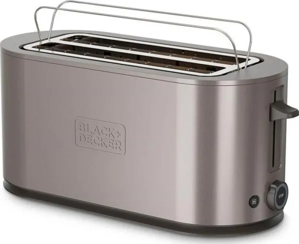 Black & Decker Brødrister Toaster 2 Long Slot Stainless Steel