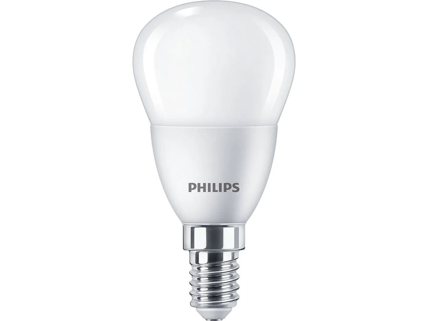 Philips LED-lyspære Mini-ball 5W/827 (40W) Frosted 2-pack E14