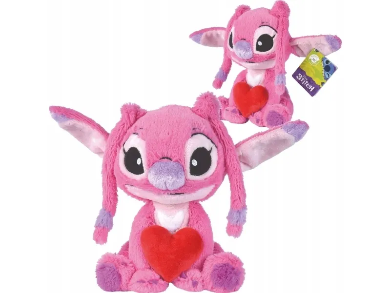 Disney Angel Kosedyr med Hjerte (25 cm)