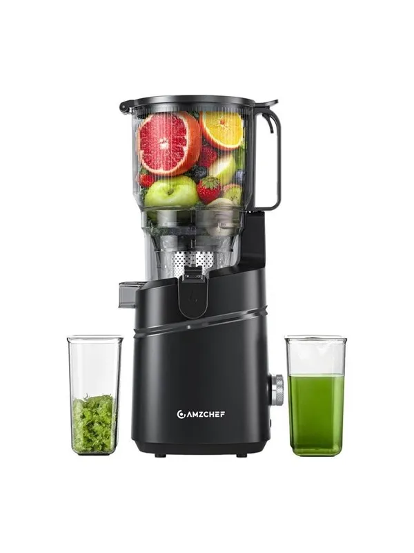 AMZCHEF SJ-036CBK Slow Juicer