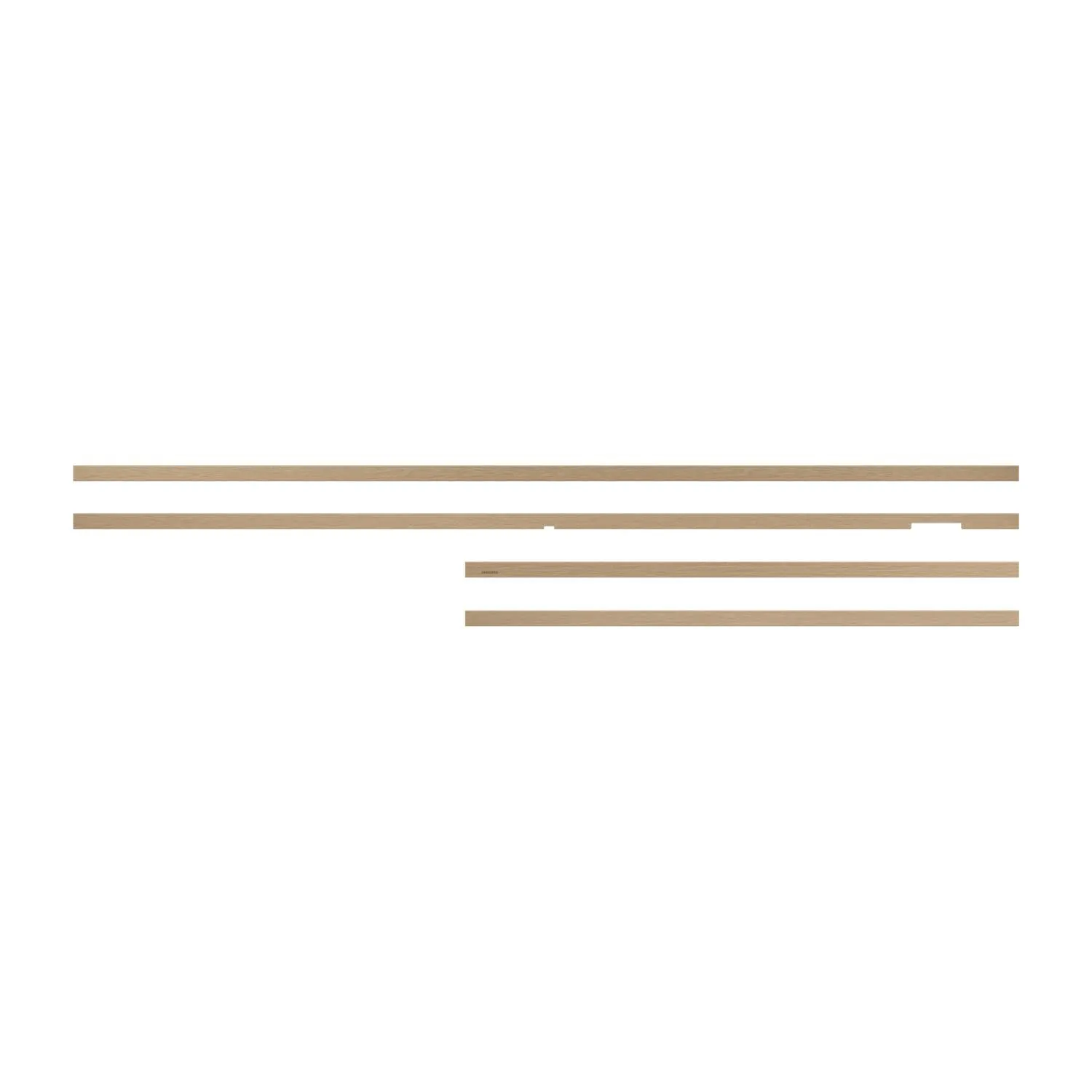 Samsung 85" ramme til The Frame og The Frame Pro (2021-2025, Beige Wood/Teak)
