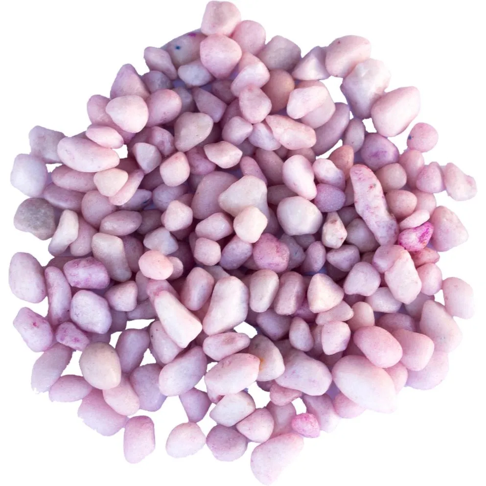 Akvastabil Libra farget akvariesand 3-5mm - Rosa