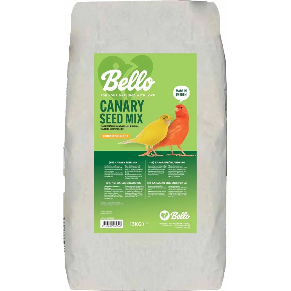 Bello Kanarie Frøblanding - 13 kg