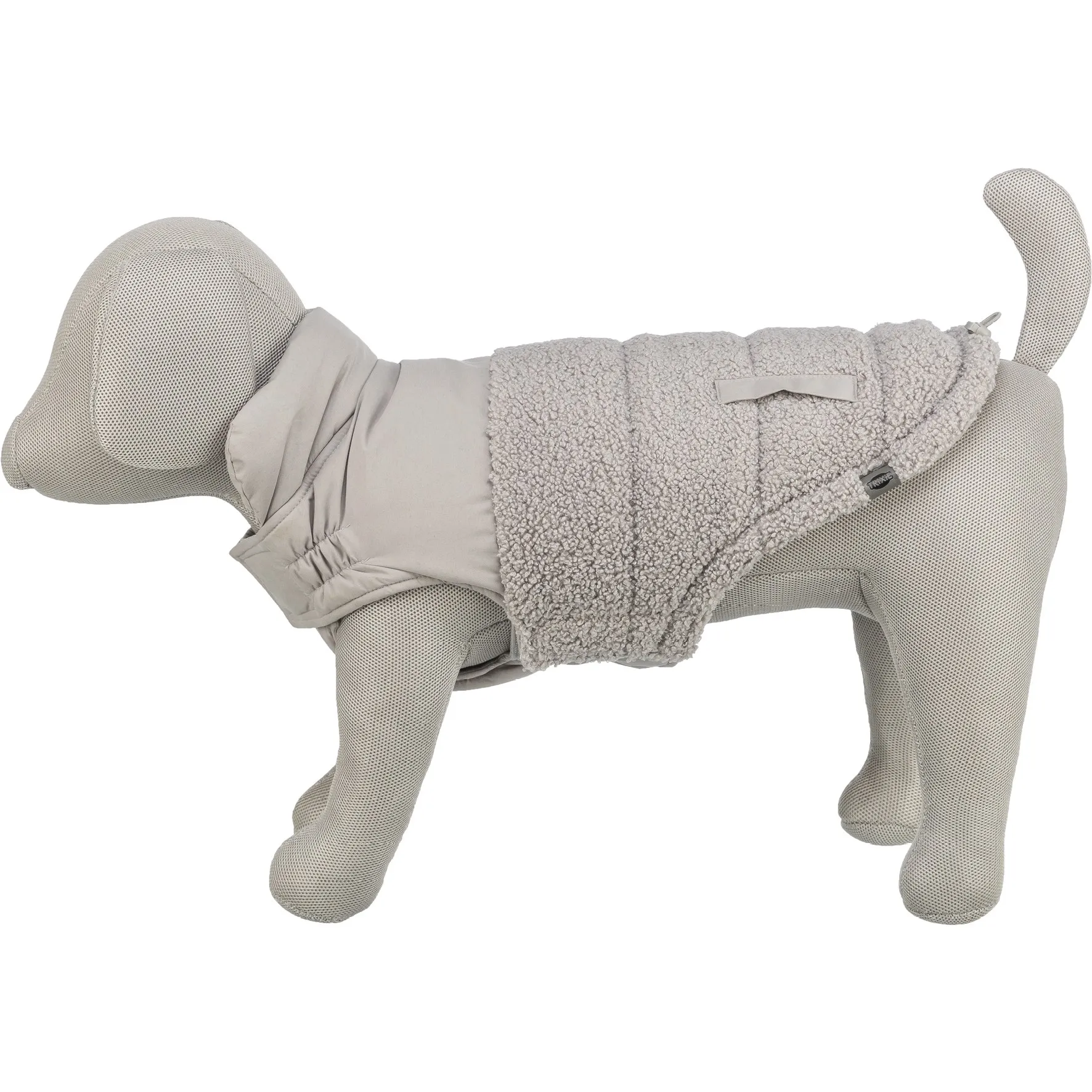 Trixie Ajou vinter hundejakke - 2xs 24cm - Grå