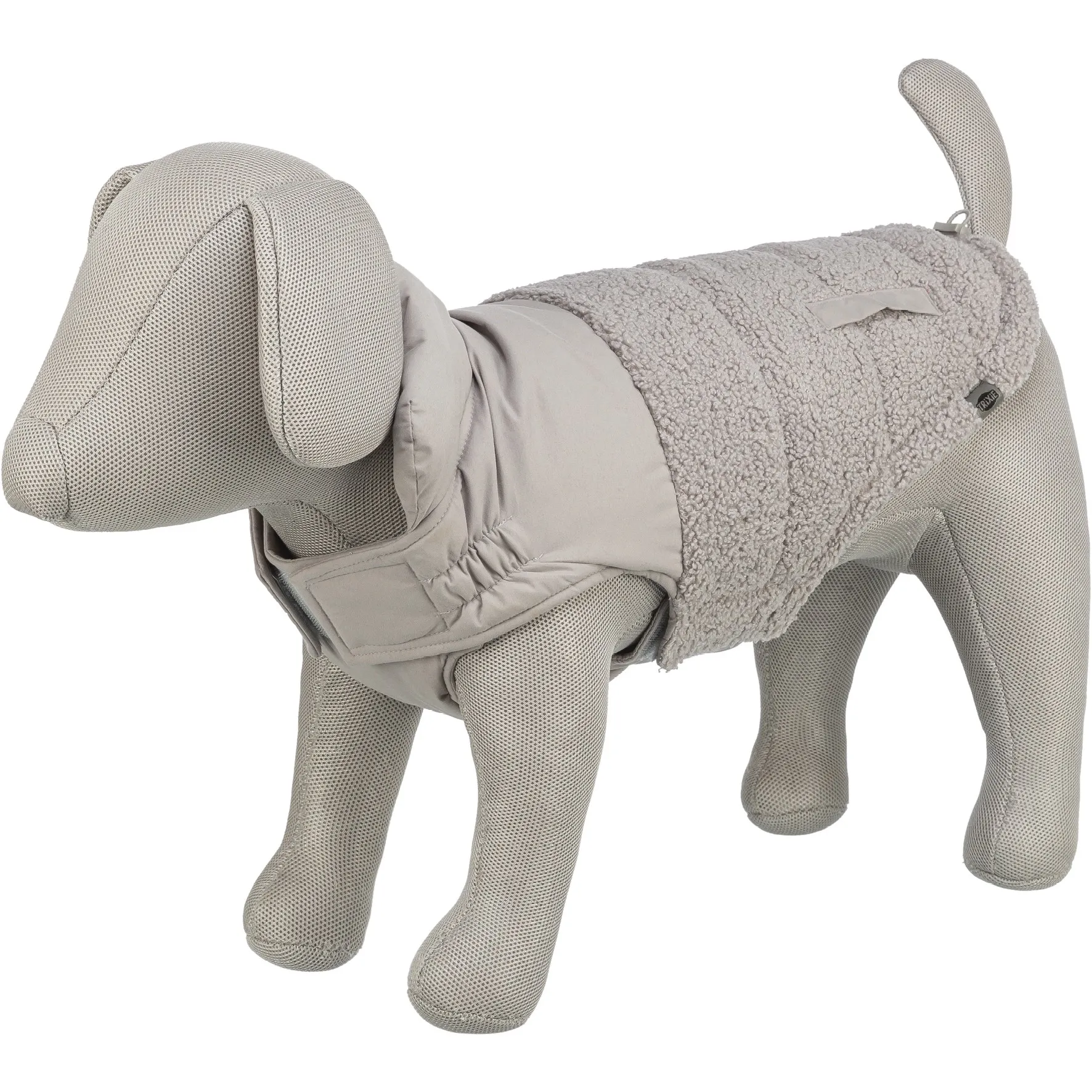Trixie Ajou vinter hundejakke - XS 30cm - Grå