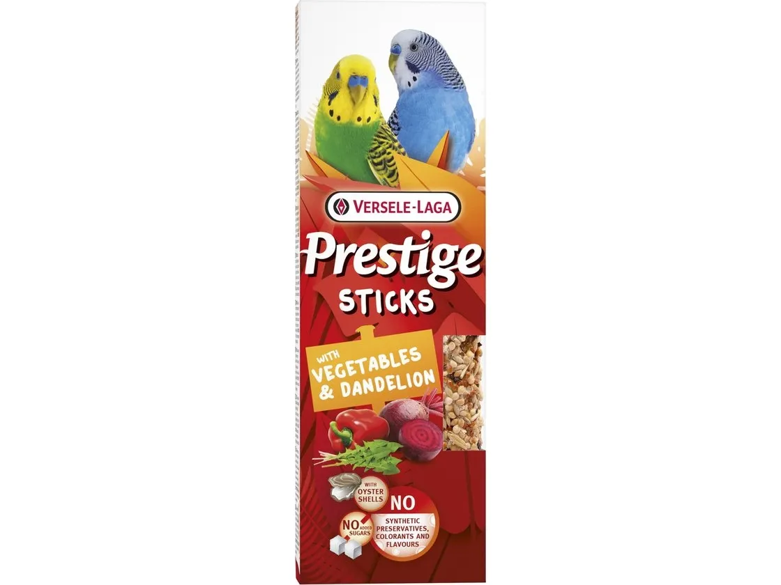 Frøstang 2 pk med grønnsaker og Løvetann til Undulat 60gr