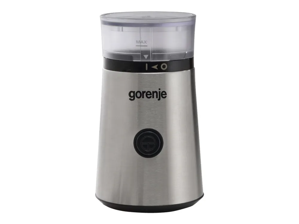 Gorenje kaffekvern SMK150E 150 W, Kaffebønner kapasitet 60 g, lokk sikkerhetsbryter, rustfritt stål