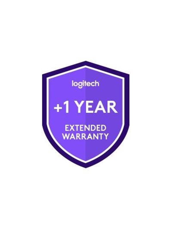 Logitech Extended Warranty - extended service agreement - 1 year - for  large room solution with Tap and RallyPlus