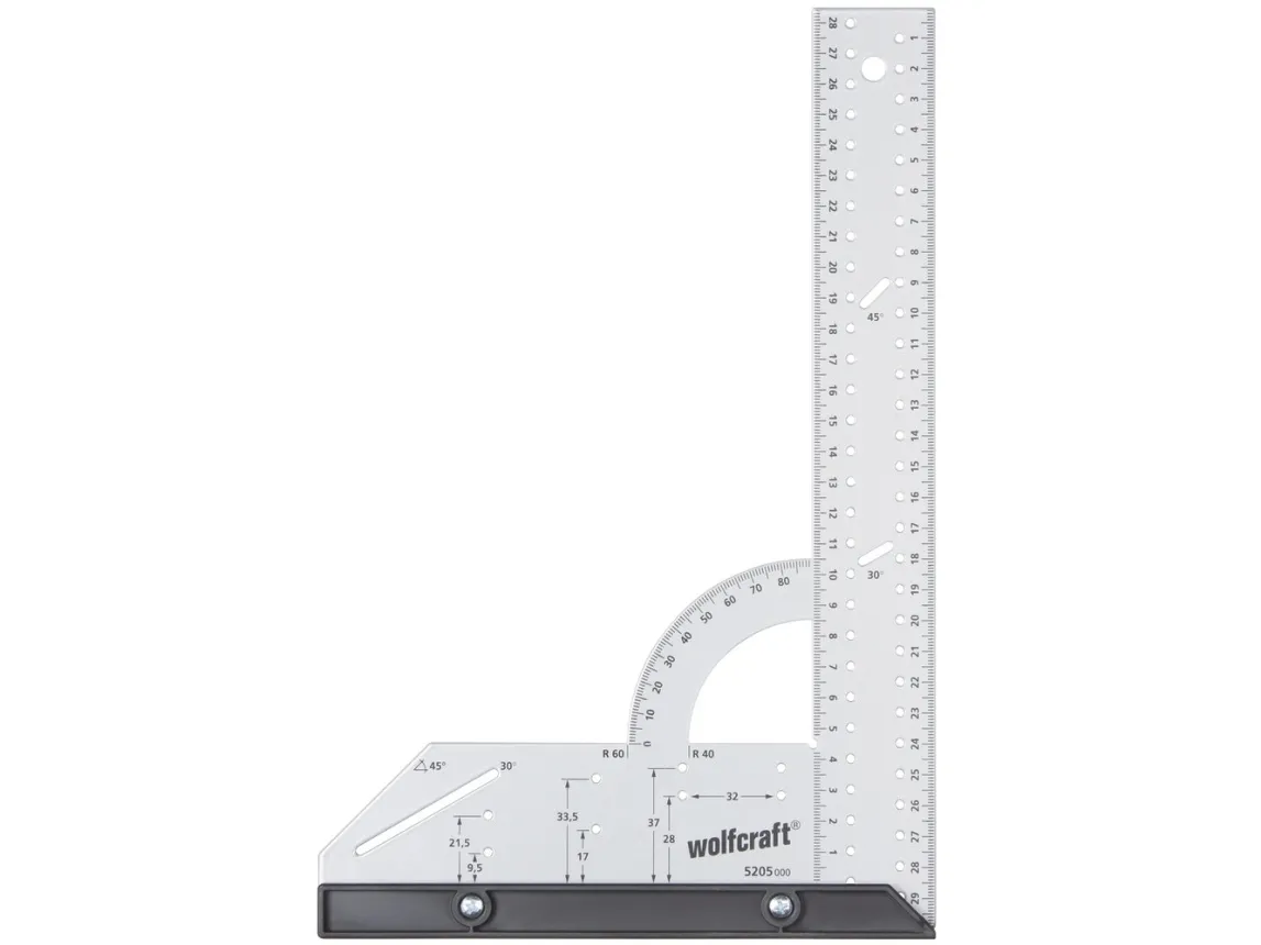 Wolfcraft universell vinkel 280 x 500 mm