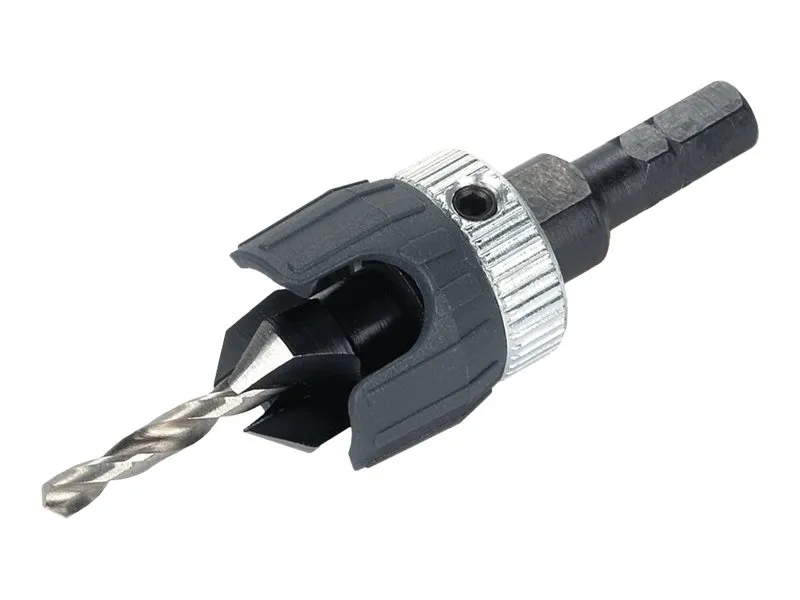 Wolfcraft - Forsenker med dybdestopp Ø3,2 x 12 mm