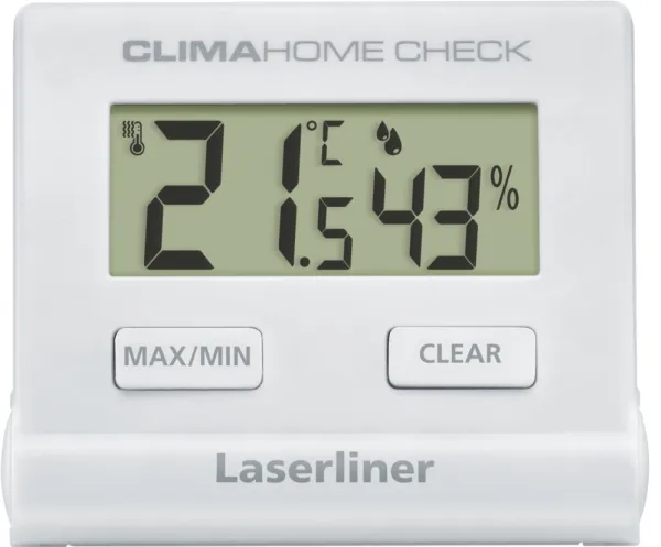 Laserliner ClimaHome Check termo-/hygrometer hvit