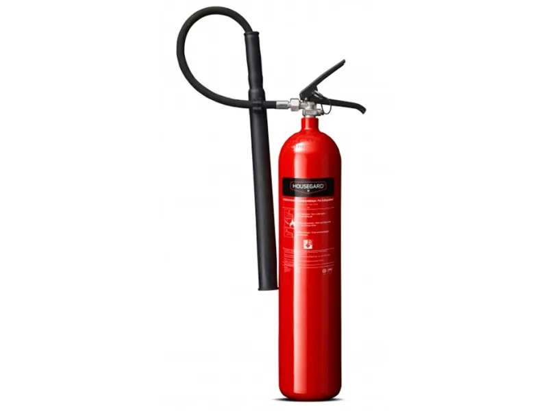 Brannslukker CO2 5 kg, Housegard, Rød, K5TGX